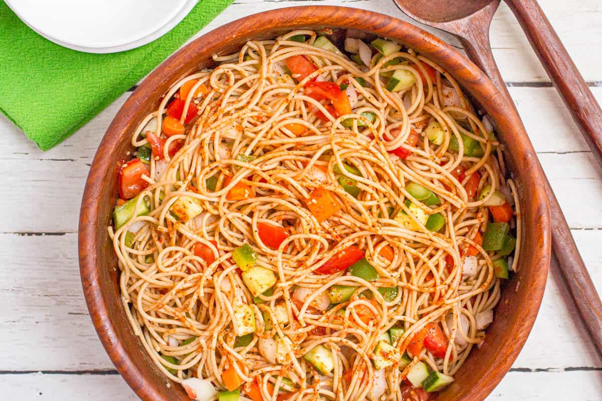 Classic Spaghetti Salad: The Versatile Crowd-Pleaser for Any Gathering